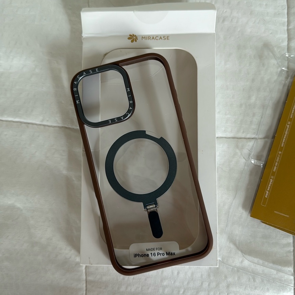 Miracase with Ring  for iPhone 16 Pro Max
